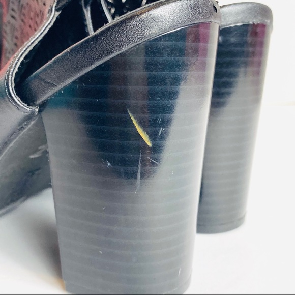 Kenneth Cole Reaction Lasercut Open Toe Booties - Picture 3 of 5